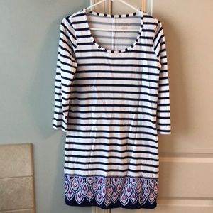 Lilly Pulitzer Beacon Dress Serene Stripes